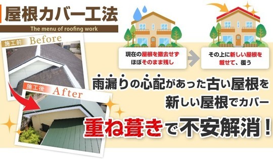 屋根カバー工法 北九州市の外壁塗装なら匠エージェント 福岡県北九州市若松区